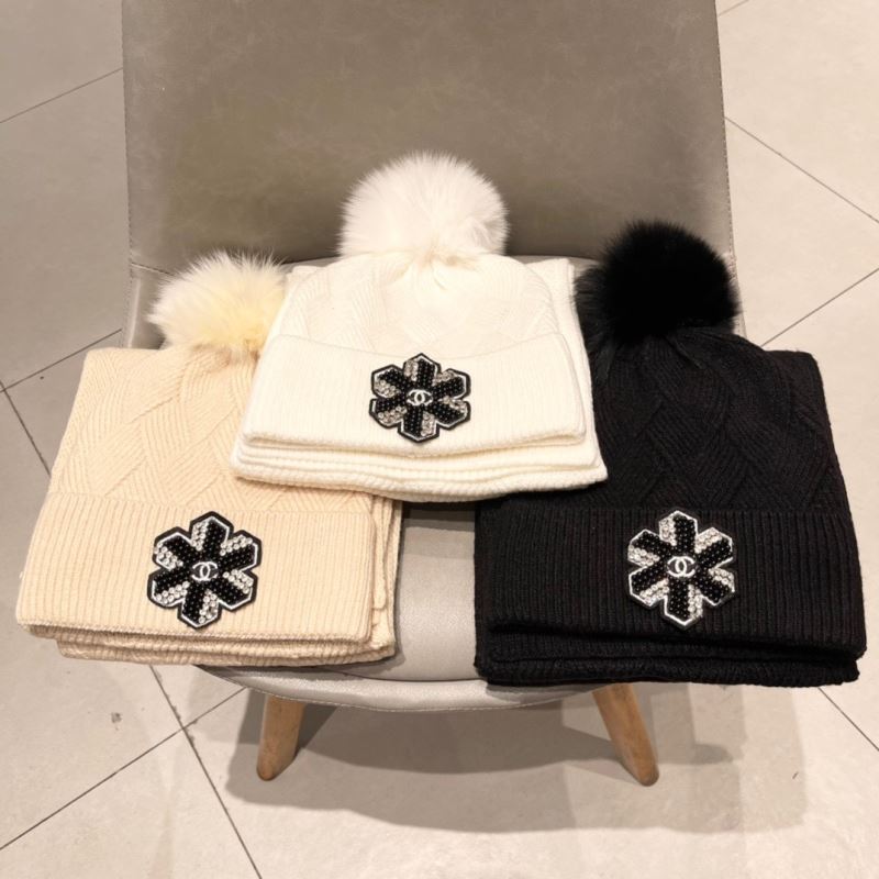 Chanel Caps Scarfs